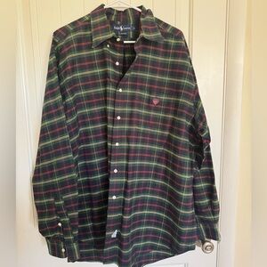 90’s Ralph Lauren “Big Shirt” Plaid Men’s Button Down